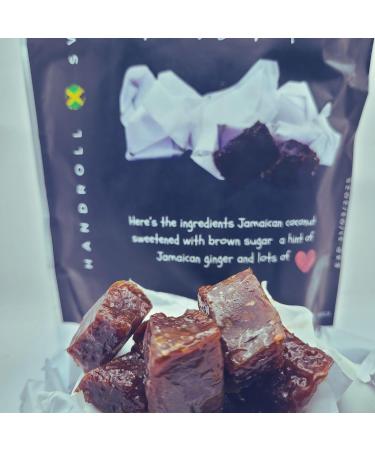Ol' Time Jamaican Busta-2PK-Coconut Ginger Molasses Candy 2.7oz-Jamaican Snack- Jumbo Pieces Jamaican Busta - Buy Online on GoSupps.com