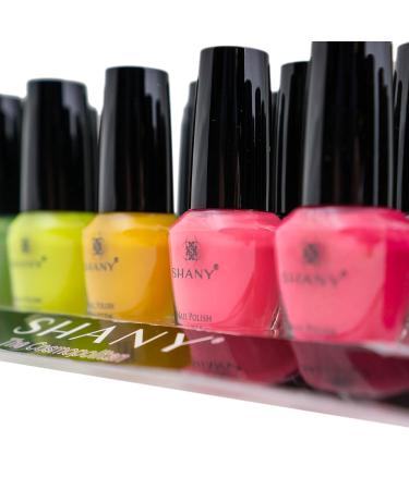 SHANY Cosmopolitan Nail Polish Set - 24 Colors - Premium Quality, Quick Dry - Buy Online on GoSupps.com