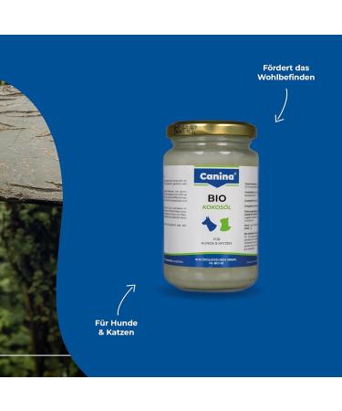 Canina Organic Coconut Oil 200g - Buy Online on GoSupps.com