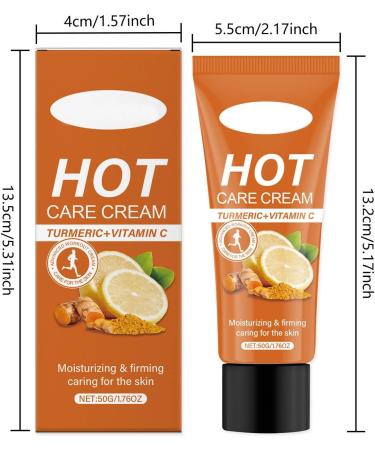 Cr me anti-transpiration chaude au curcuma-Lotion de massage hydratante longue dur e avant et apr s l'entra nement pour les cuisses les jambes l'abdomen et les bras pour tous les types de peau 1 76 oz - Buy Online on GoSupps.com