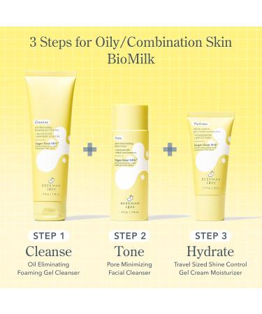 Beekman 1802 Pore Minimizing Facial Toner | Non-Comedogenic 2% Niacinamide & BioMilk | 4 oz - Balance & Improve Skin Texture - Ideal for Sensitive Skin - Buy Online on GoSupps.com
