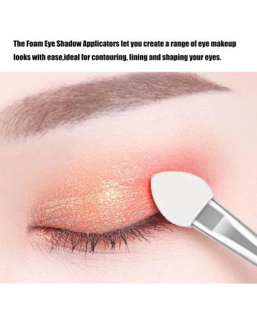 Buy 100pcs Mini Disposable Eyeshadow & Lip Brushes | Portable RoseFlower Makeup Applicators for Perfect Application | No Spilling - Buy Online on GoSupps.com