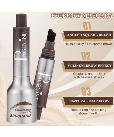 Xionghonglong Brush and eyebrow pencil waterproof gel with multifunctional brush longlasting taupe - Buy Online on GoSupps.com