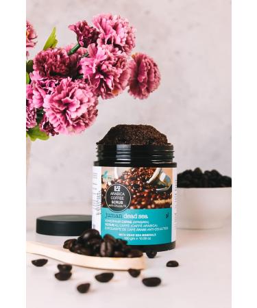 Dead Sea Goods - Arabica Coffee Exfoliating Scrub with Dead Sea Minerals | Natural Skin Care & International Shipping - Buy Online on GoSupps.com