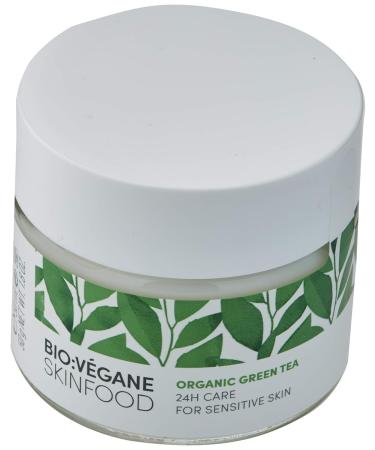 BIO:VEGANE SKINFOOD Organic Green Tea 24 Hour Care - Best Moisturizer for Sensitive Skin - 1.8 oz (50ml) - International Shipping Available - Buy Online on GoSupps.com