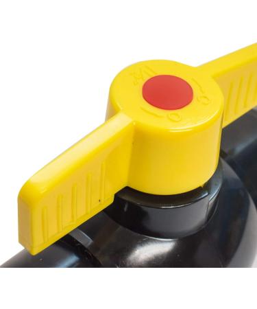 Pisces 1.5" (Inch) Solvent Weld Ball Valve and 2 x Stepped Hosetail Kit - Buy Online on GoSupps.com