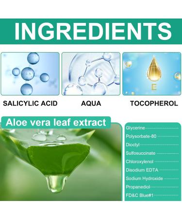 AIKUWWOIRQIA Dog Ear Cleaner 60ml - Antibacterial Drops for Infections, Yeast, and Irritation in Dogs and Cats - Buy Online on GoSupps.com