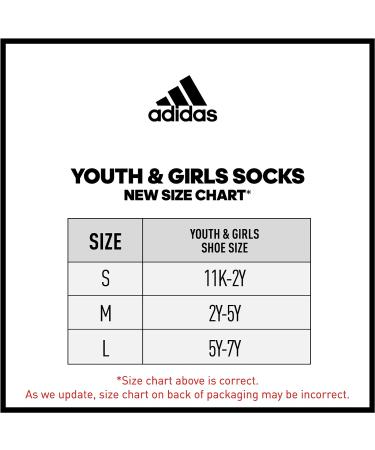 adidas Boys' Youth Superlite Badge of Sport 6-Pack No Show Socks - Large, Onix Grey/Signal Orange - Buy Online on GoSupps.com