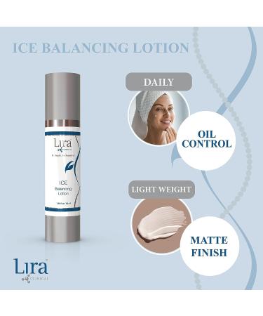 Lira Clinical Ice Balancing Lotion - Oil Control & Hydration with Probiotics, Salicylic Acid & Plant Stem Cells - 1.69 fl oz - Buy Online on GoSupps.com