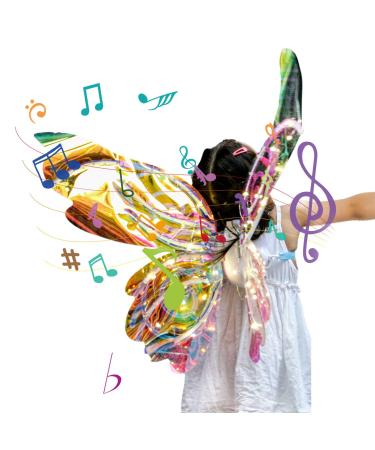 Fairy Butterfly Wings for Girls | Dress Up Butterfly Wings Fairy Butterfly Wings Cosplay Angel Wings Princess Fairy Wings Sparkling Wings for Girls Dudok