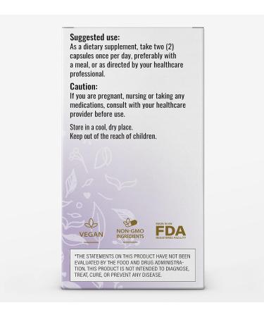 HERBAMAMA Organic Vitex Chasteberry Supplement for Women - Vegan 1000mg 100 Capsules - Buy Online on GoSupps.com