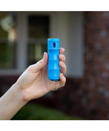 SABRE Pepper Gel Kit with Blue Water Practice Spray - Maximum Strength, 25 Bursts, Safer Gel, Ergonomic Grip - Buy Online on GoSupps.com
