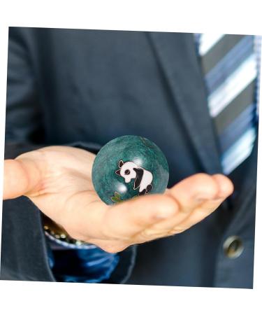 Beavorty 2st Fitness Handball & Chinese Massage Balls - Spiked Metal Physioball for Hand Strengthening | Finger-Powered Exercise & Cloisonne Design - Buy Online on GoSupps.com
