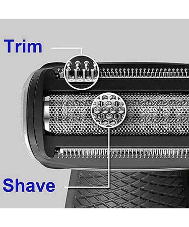 Replacement shaving heads with brush for Philips Drums DivBG 20242040 series S11 YSS2 YSS3 3 packs blacksilver - Buy Online on GoSupps.com