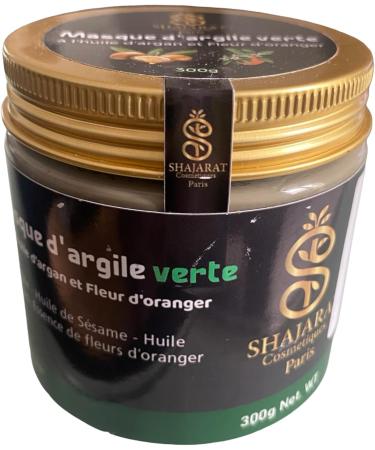 Green clay mask with argan oil and orange blossom Moroccan Shajarat antidots Blackhealing Soothing Purifying 300 g - Buy Online on GoSupps.com