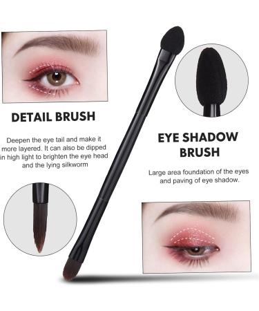 DOITOOL Powder Applicator 20pcs Double Eye Shadow Makeup Eyeshadow Kit Blush Professional Makeup Brush Mix Makeup Tools Miss - Buy Online on GoSupps.com