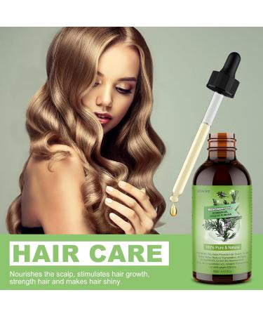 Rosemary Oil for Hair - Natural Rosemary Oil for Hair Growth - Rosemary Essential Oil for Hair Growth - Rosemary Essential Oil for Hair Care - Buy Online on GoSupps.com