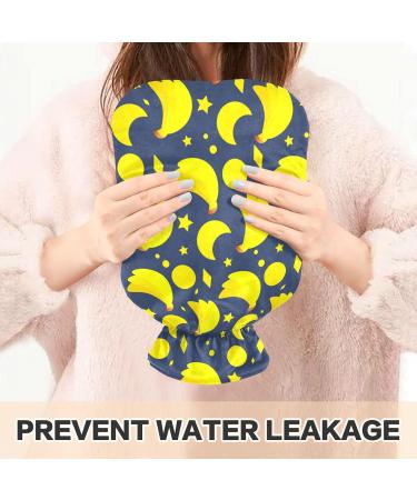Buy Naanle Banana Moon Stars Hot Water Bottle | 1L Transparent Cover | Hand & Foot Warmer for Pain Relief & Cold Therapy - International Shipping - Buy Online on GoSupps.com