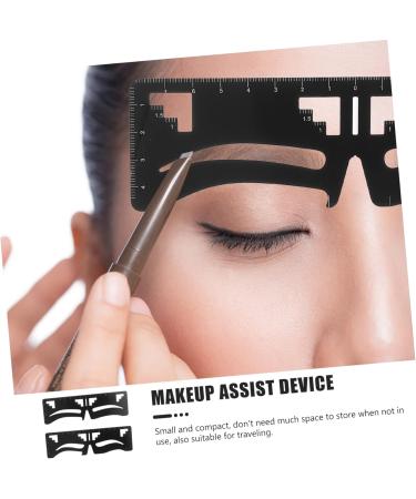 Angoily 6 Pcs Eyebrow Ruler Brow Stencil Ruler Makeup Tools Mini Eyebrow Auxiliary Ruler Orthotics Balance - Buy Online on GoSupps.com