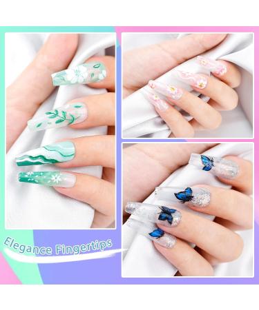 Biutee Stamping Paint Nail Polish Gel Stamper Kit - 8 Colors UV Gel Polish Set for Nail Art | Spring/Summer Gift - Buy Online on GoSupps.com