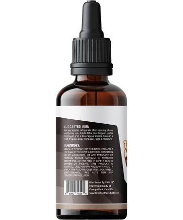 Turkey Tail Mushroom Drops (Trametes versicolor) Tincture - Alcohol-Free Herbal Supplement - Vegan - 2 fl oz Liquid Extract - Buy Online on GoSupps.com
