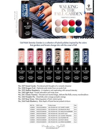 VICTORIA VYNN GEL POLISH NO. 244 FRESH BLUEBERRY - Buy Online on GoSupps.com