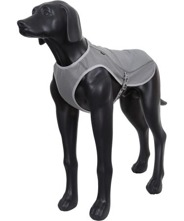 Rukka Pets Dog & Puppy Clothing & Safety Wear - Cool Vest Grey XL Colour: Grey - Size: XL X-Large (Back 24") - Buy Online on GoSupps.com