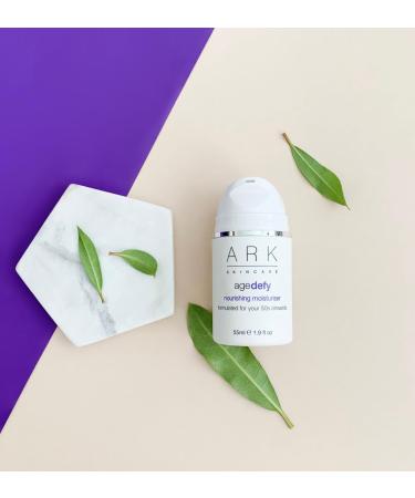 ARK Skincare Age Defy Nourishing Moisturiser for Mature Skin Combats Hormone Loss & Dryness with Hyaluronic Acid Blackcurrant and Borage Oil 55ml - Buy Online on GoSupps.com