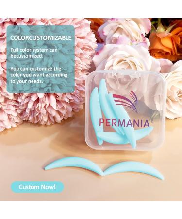 PERMANIA Reusable Lash Lifting Shield Pads Silicone Lash Shields for Bottom Lashes Reusable Lash Lifting Shield | Cruelty-Free | for a Lower Lash Lift and Lower Lash Tint Christmas Gifts - Blue - Buy Online on GoSupps.com