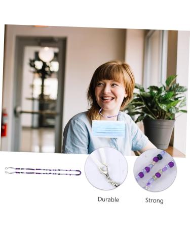 Osaladi 2-Piece Glasses Mask Chain & Face Cover Extension Strap Colorful Lanyard for Masks & Sunglasses (50 0.3cm) - Buy Online on GoSupps.com