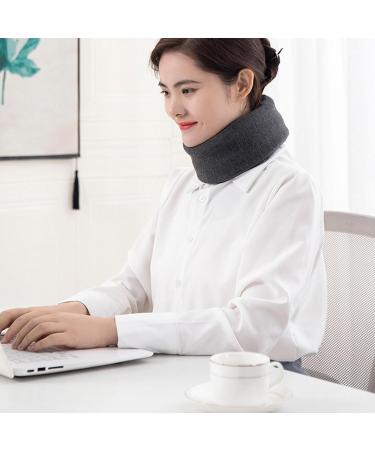 Buy Anti Snore Bed & Cervical Neck Stretcher - Adjustable Neck Support Brace for Snoring | Soft Neck Collar for Cervical Spine - Dark Gray - Buy Online on GoSupps.com