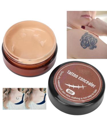 Waterproof Tattoo Cover Up Makeup by ANGGREK - Concealer for Skin Acne, Marks, Freckles, and Scars - 10ml for Men and Women - Buy Online on GoSupps.com