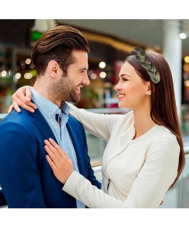 Clinity Vintage Green Braided Headband - Padded Rockabilly Hair Accessories for Women & Girls - Buy Online on GoSupps.com