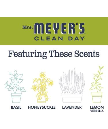 Mrs. Meyer's Clean Day Multi-Surface Cleaner Spray All-Purpose Cleaner Solution for Countertops Floors Walls and More Lemon Verbena Scent 473 ml Spray Bottle Lemon Verbena 473 ml (Pack of 1) - Buy Online on GoSupps.com