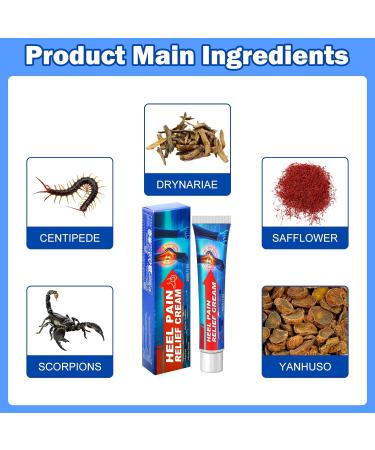 Lot de 2 pommades contre les perons calcan ens - Pommade apaisante pour perons calcan ens - Soulage l'inconfort des pieds 4 - Buy Online on GoSupps.com