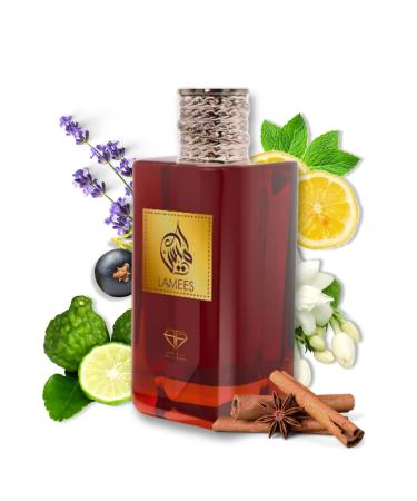 Lamees Acqua de Parfum for Men & Women | Fresh Herbal Woody Perfume | Alcohol-Free Perfumes from Dubai 3.4 Fl. Oz.