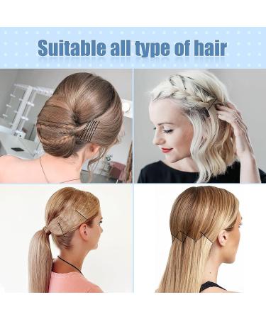 Vlasy 220 Count Black Wave Style Bobby Pins - Invisible Hair Clips Bulk for Women and Girls - Hair Grips for All Hair Types - Buy Online on GoSupps.com