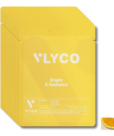 VLYCO Vitamin C Face Sheet MaskKorean Skincare Sheet Masks for Brightening & Radiance Revitalizing & Refreshing Face Masks for All Skin Types - Pack Of 10 - Buy Online on GoSupps.com
