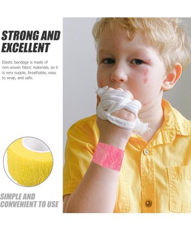 Beavorty 10 Rolls Athletic Tape - Non-Woven Fabric Bandages for Foot Knee & Head Wraps | Sports Pain Relief & Wound Care - Buy Online on GoSupps.com