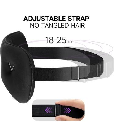 Umisleep Black Weighted Eye Mask - 8 Oz | Relaxation and Deep Sleep Aid - Buy Online on GoSupps.com