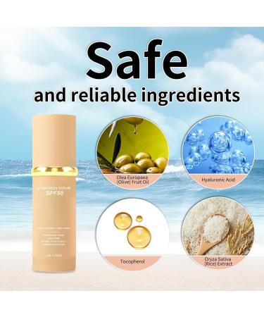 Ziennhu 4in1 Biomimic Foundation Mid Spectrum Moisturizing makeup SPF 50 with UV protection Long lasting waterproof full coverage and concealer for women - Buy Online on GoSupps.com