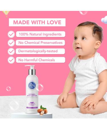 Natural Baby Lotion by The Moms Co. | Soft Moisturizing Body Lotion with Shea Butter Avocado & Jojoba Oil (400ml) - Ship Worldwide - Buy Online on GoSupps.com