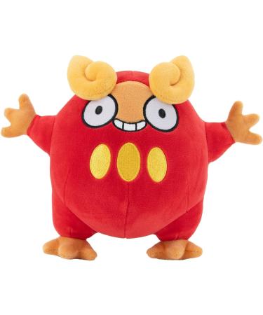 Pok mon Official 8-inch Darumaka Plush Toy - Ultra-Soft & Premium Quality for Play & Display - Buy Online on GoSupps.com