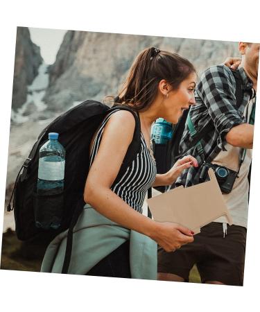 KALLORY 10pcs Disposable Kraft Paper Emesis Bags for Motion Sickness - Vomit Pouch for Carsickness & Child Use - Buy Online on GoSupps.com