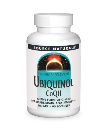 Source Naturals Ubiquinol CoQH 100 mg 90 Softgels - Buy Online on GoSupps.com