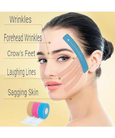 Japanese Face Tape for Wrinkles | Anti-Wrinkle & Face Lifting Beauty Patch | Toning & Firming Skin Solution - Buy Online on GoSupps.com