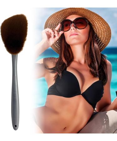 Huxibai Selftanning applicator for the back body cream applicator for the back makeup brush for tanning contouring moisturizing liquid foundation buffing - Buy Online on GoSupps.com