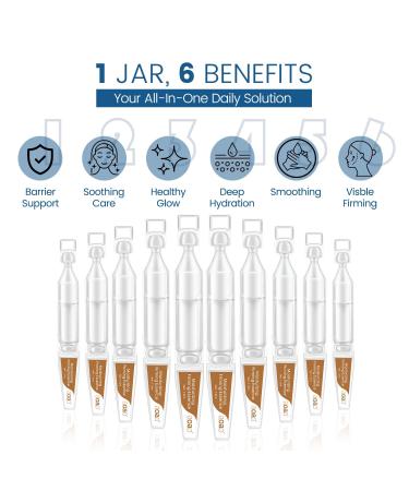 Collagen & Hyaluronic Acid Anti-aging Face Serum, Wake Nature Perfection, Anti-Wrinkle & Firming Lightweight, Deep Hydration & CellActivation, Moisturizing to Reduce Fine Lines (Collagen-30p) - Buy Online on GoSupps.com