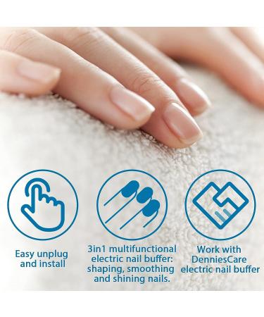Replacement Rollers for DenniesCare Electric Nail Buffer - Nail Filing, Buffing, and Shining - Buy Online on GoSupps.com