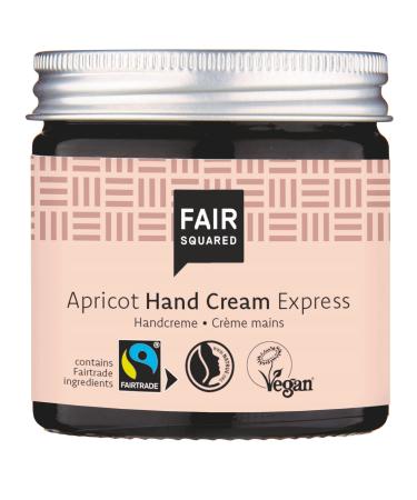 Fair Squared FAIR SQUARED Apricot Hand Cream 50ml Hand Care for Dry Skin Natural Vegan Cosmetic